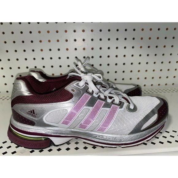 adidas | Shoes | Adidas Supernova Glide 5 Boys Youth Athletic Shoes Size 6  White Maroon Gray | Poshmark